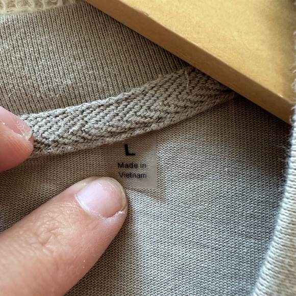 Fear of God Essentials Brown Short Sleeve Tee - Picture 5 of 10